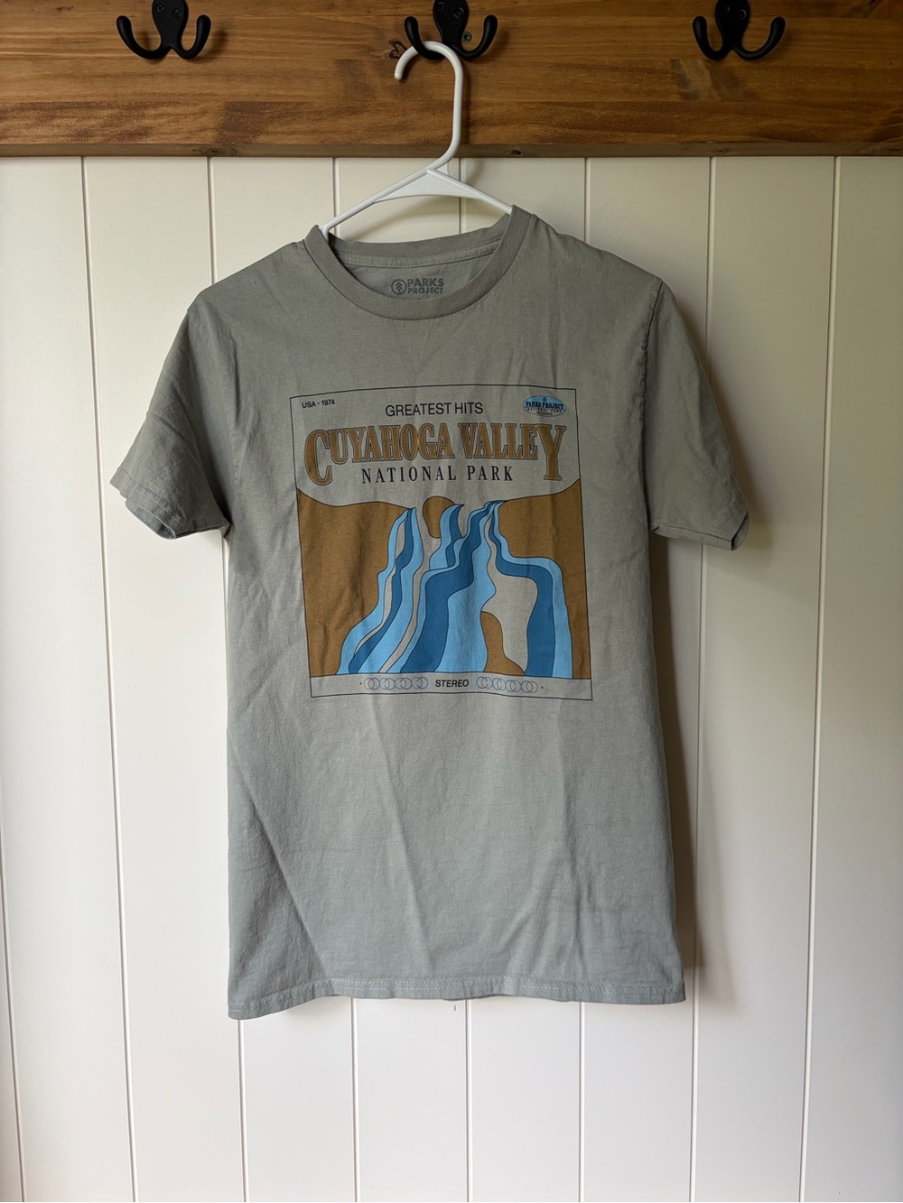 Parks Project Cuyahoga Valley National Park Graphic Tee - Cotton Sz Small